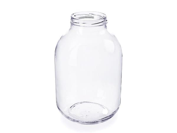 Glass Jars Without Lid 3L Okko 6Pcs
