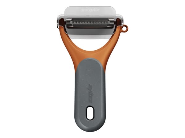 Zyliss E950050, Grönsaker, Grönsaker, Rostfritt stål, Grå, Orange, Plast, Hängögla