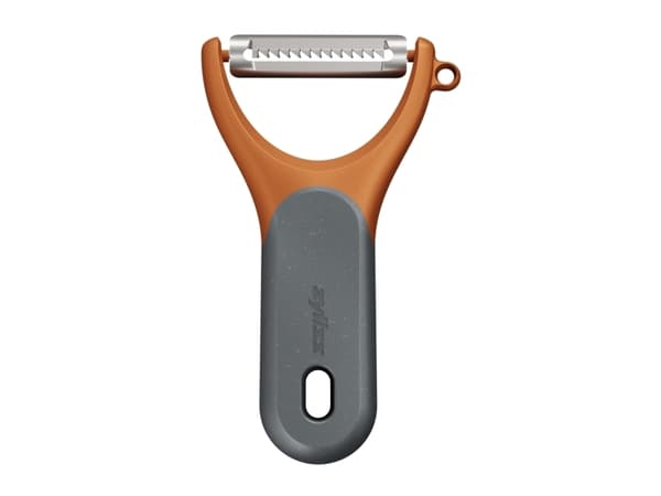 Zyliss E950050, Grönsaker, Grönsaker, Rostfritt stål, Grå, Orange, Plast, Hängögla