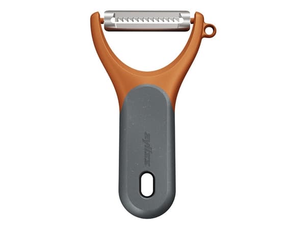 Zyliss E950050, Grønnsaker, Grønnsaker, Rustfritt stål, Grå, Oransje, Plast, Hengering