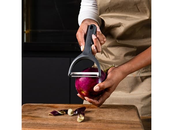 Zyliss E950051, Vegetables, Vegetables, Stainless steel, Grey, Stainless steel, Plastic, Hanging ring