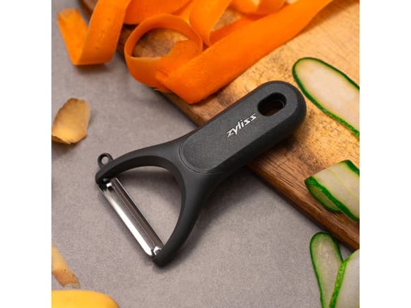 Zyliss E950048, Grönsaker, Grönsaker, Rostfritt stål, Grå, Rostfritt stål, Plast, Hängögla