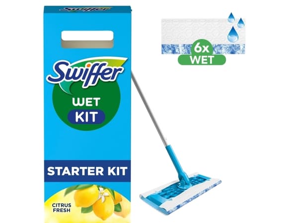 Startkit 1 Rengöringsmopp +6st fuktiga