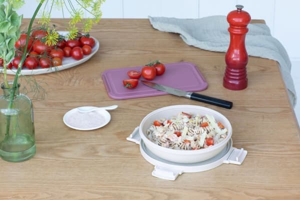 Brabantia Make & Take, Lunsjbeholder, Voksen, Lysegrå, Plast, Monokromatisk, Rund