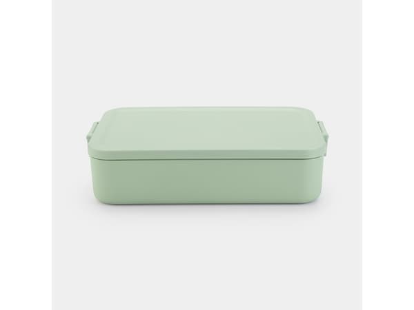 Brabantia Make & Take, Lunsjbeholder, Voksen, Grønn, Plast, Monokromatisk, Rektangulær