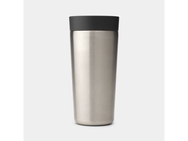 Brabantia Make & Take, Sort, Rustfritt stål, Rustfritt stål, China, 360 ml, 81 mm, 81 mm