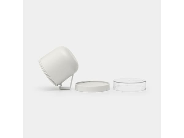 Brabantia Make & Take, Muki, Pyöreä, 0,6 L, Vaaleanharmaa, Muovi, Keitto