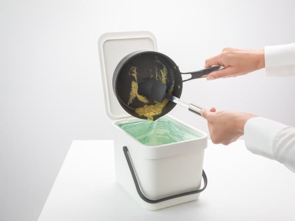 Brabantia 100390, Pannespade, Sort, Metallisk, Silikon, Sølv, 50 mm, 15 mm
