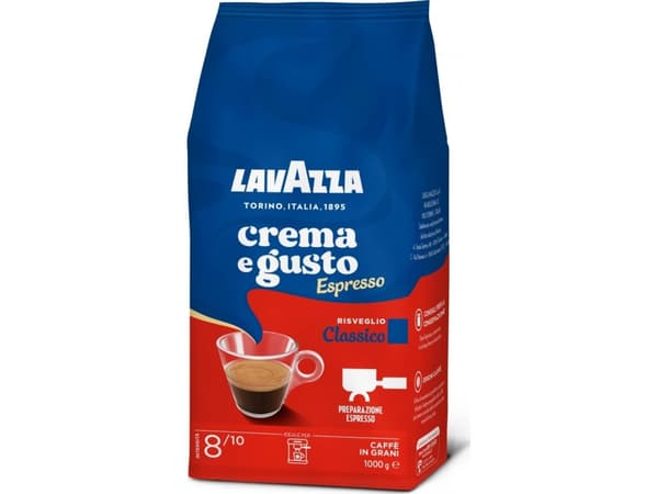 LAVAZZA Crema e Gusto kavos pupelės 1000g