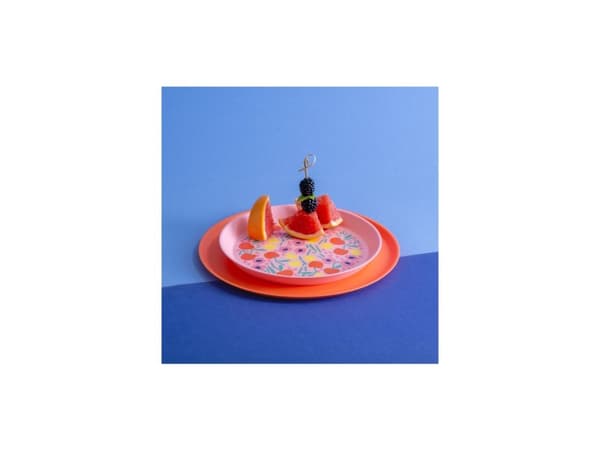koziol Nora, Frokosttallerken, Rund, Flerfarget, 20,5 cm, 20 mm, 1 stykker