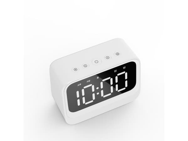 Denver 111131400020 Quartz Alarm Clock Vit Alarmtider 2
