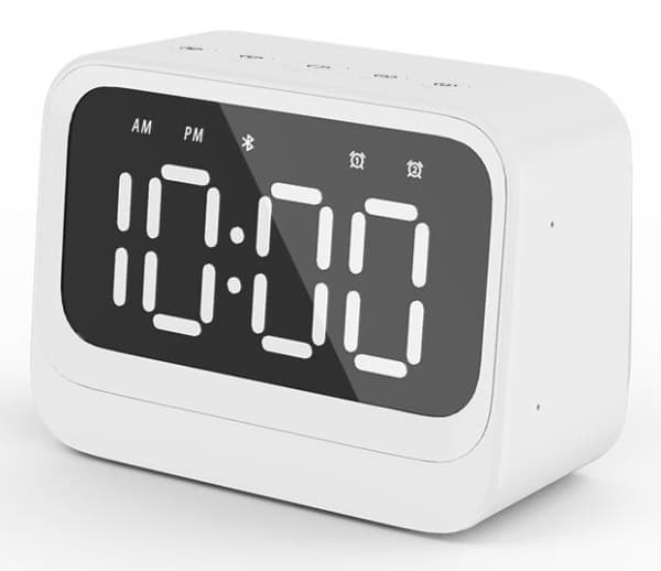Denver 111131400020 Quartz Alarm Clock Vit Alarmtider 2