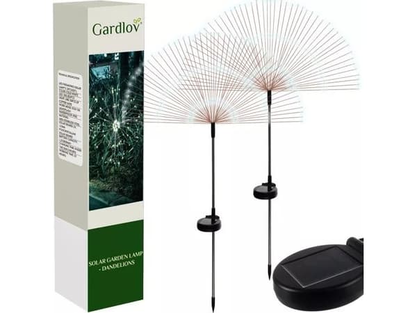 GARDLOV SOLCELLSDRIVEN TRÄDGÅRDSLAMPA 23561