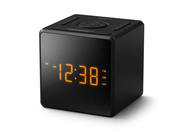 Philips TAR4500/10, Digital alarmur, Sort, 12/24h, FM, 87,5 - 108 MHz, LED