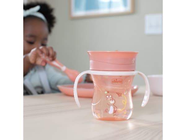 Chicco 00006951350000, Single, 0,2 l, Grå, Plast, Silikon, Bägare, Universal
