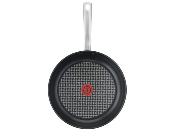 Tefal E49106, All-bruk panne, Sort, Rustfritt stål, Rustfritt stål, Titan, Rustfritt stål, 250 °C