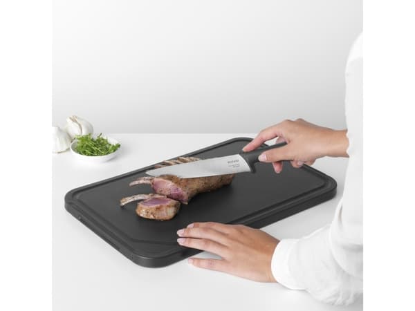 Brabantia Tasty+, Suorakulmainen, Muovi, Harmaa, Leipätuotteet, Kypsennetty liha, Kala & Äyriäisruoka, Siipikarja, Raaka liha, Yksivärinen, 430 mm