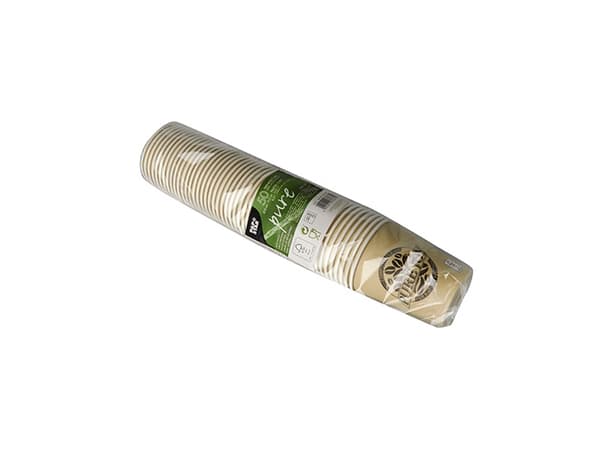 Papstar 87867, 200 ml, Paperi, Ruskea, 8 cm, 92 mm, 7,6 g