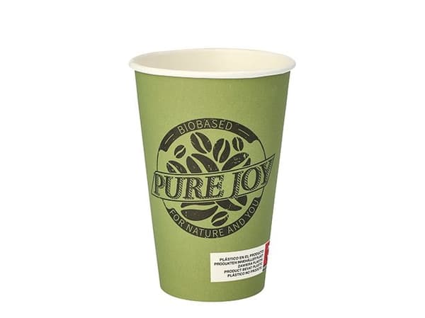 Papstar 87868, 300 ml, Kartong, Polyaktid (PLA), Grön, FSC, 8 cm, 117 mm