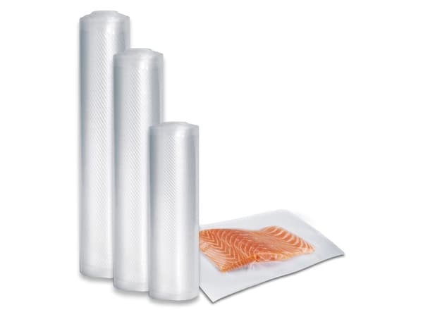 Caso 1236, Vacuum sealer bag + roll, 8 timer