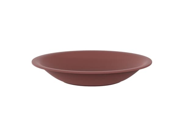 Rotho Plate Deep 21Cm Caruba Red