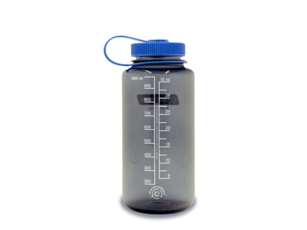 Nalgene 2020-1532, 1000 ml, Grå, Skrulokk, Blå, USA, 210 mm