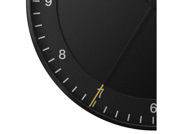 Braun BC17B, Vegg, Quartz clock, Rund, Sort, Voksne, Klassisk
