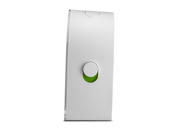 Braun BC22W, Quartz vekkerklokke, Hvit, Batteri, AA, 85,6 mm, 97 mm