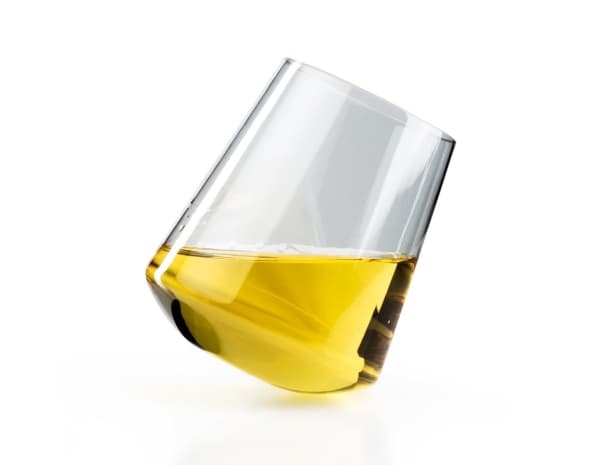 GSI Outdoors Stemless White Wine Glass, Hvit-vin glass, Tumbler glass, Kopolyester, Gjennomsiktig, 340 ml, 9,4 cm