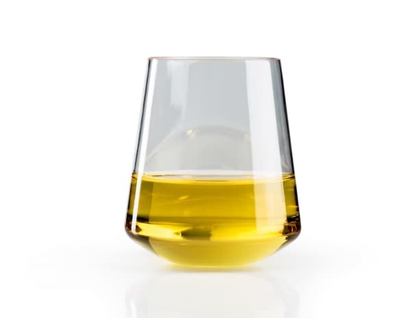 GSI Outdoors Stemless White Wine Glass, Hvit-vin glass, Tumbler glass, Kopolyester, Gjennomsiktig, 340 ml, 9,4 cm