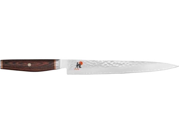 MIYABI 6000MCT - Sujihiki-kniv - 24 cm - brun