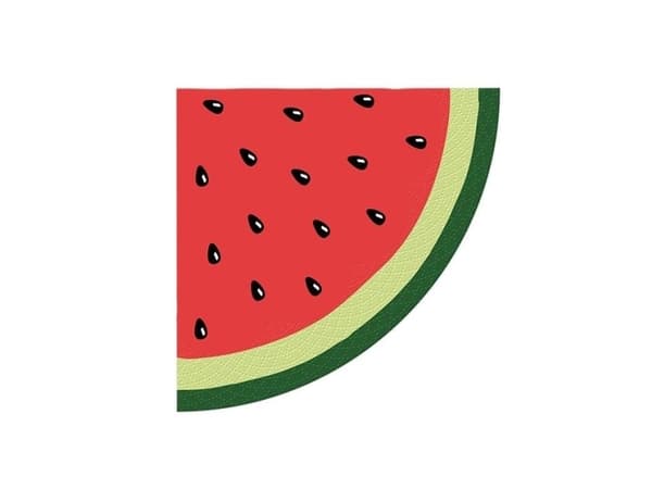 Paw Napkin Watermelon 33X33cm 20Pcs