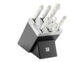 Pikkukuva 1 / 5: ZWILLING 38542-007-0, Knife/cutlery block set, Stainless steel, Plastic, Silver, Black, White