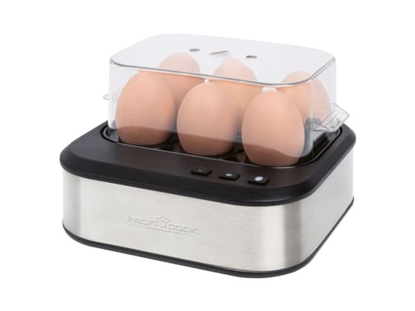Clatronic PC-EK 1276 inox Eierkocher Inox Schwarz (501276)