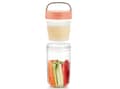 Miniatyrbild 3 av 4: Lékué 885006 food storage container Round Jar 0.6 L Coral 1 pc(s)