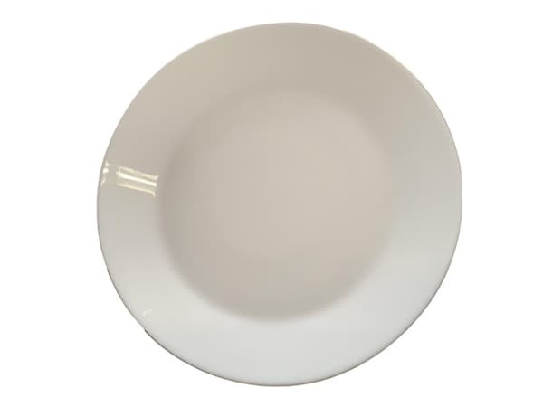 Okko Plate Flat 25.4Cm White