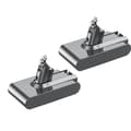 Miniatyrbillede 2 af 2: Støvsuger Udskiftningsbatteri, Kompatibelt med Dyson V6 Modeller, Langvarig Li-ion Teknologi, 2 stk batteri