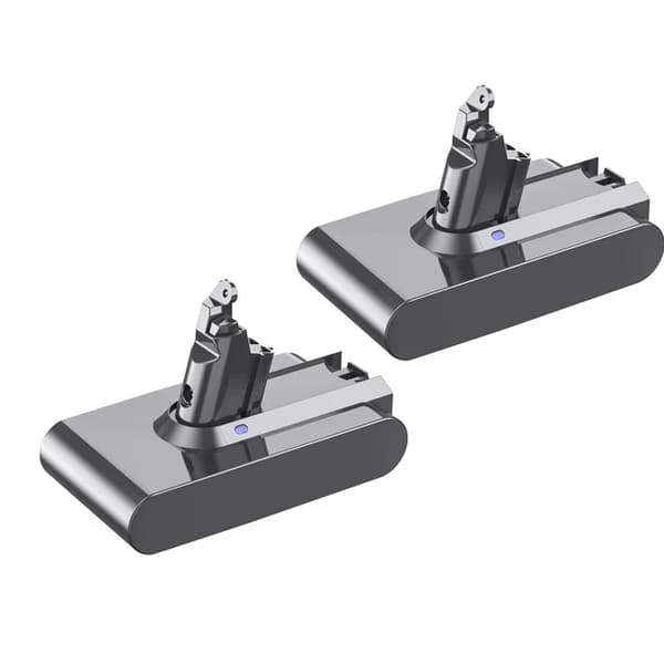 Støvsuger Udskiftningsbatteri, Kompatibelt med Dyson V6 Modeller, Langvarig Li-ion Teknologi, 2 stk batteri