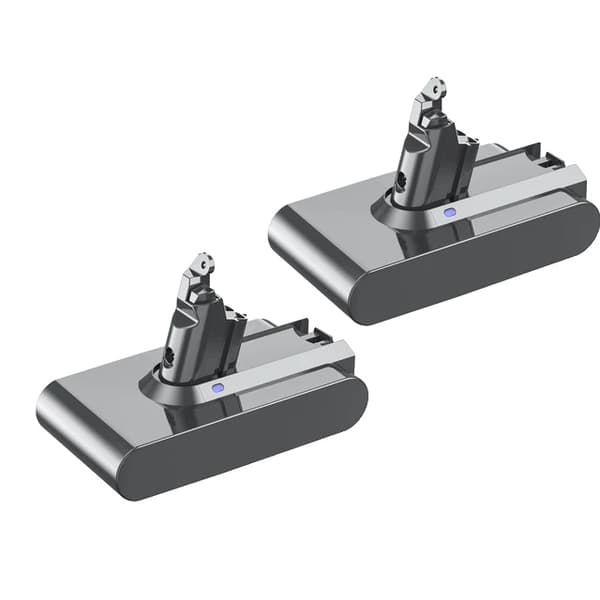 Støvsuger Udskiftningsbatteri, Kompatibelt med Dyson V6 Modeller, Langvarig Li-ion Teknologi, 2 stk batteri
