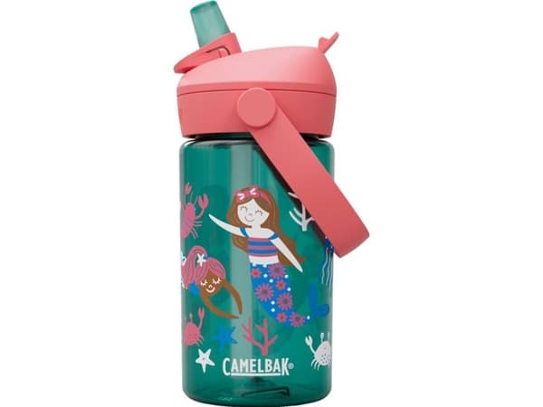 CamelBak Thrive Flip Straw Kids, 400 ml, Daglig bruk, Grønn, Rosa, Tritan, Barn, Gutt/Jente