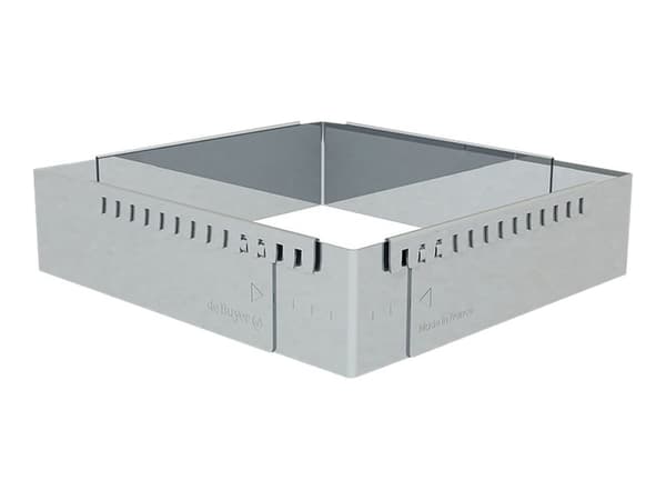 de Buyer - Pastry mold - 20 x 20 cm to 37 x 37 cm - firkantet
