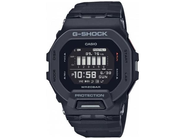 G-SHOCK-klokke Casio G-Shock G-SQUAD GBD-200-1ER med skritteller