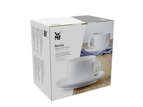 WMF Barista 0695949440, Ställ, Vit, Cappuccino, Rund, 2 personer, Tyskland