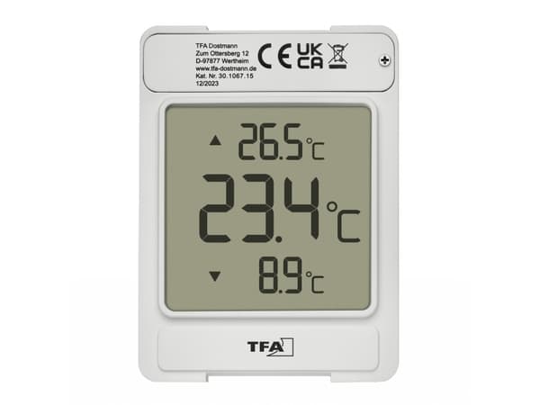 TFA 30.1067 WINDOO Thermometer silber (30.1067.15)
