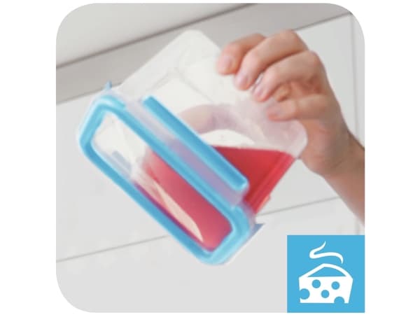Tefal K30222, Låda, Rund, 0,15 l, Blå, Transparent, Plast, Tyskland
