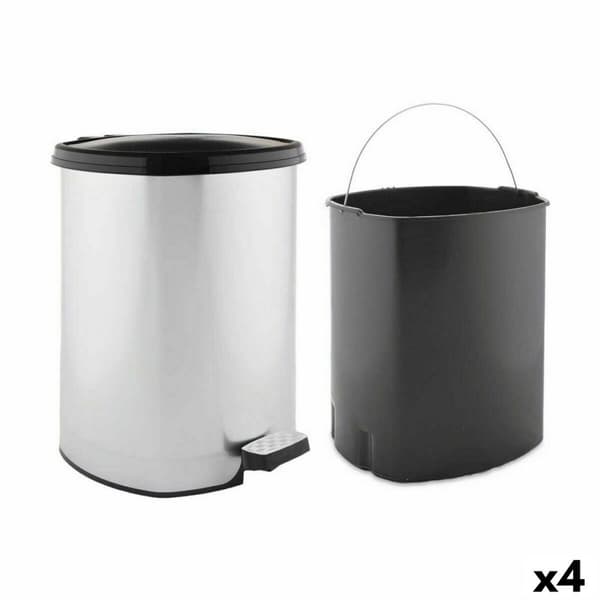 Pedalhink Berilo D002-1 Silvrig Plast 20 L (4 antal)