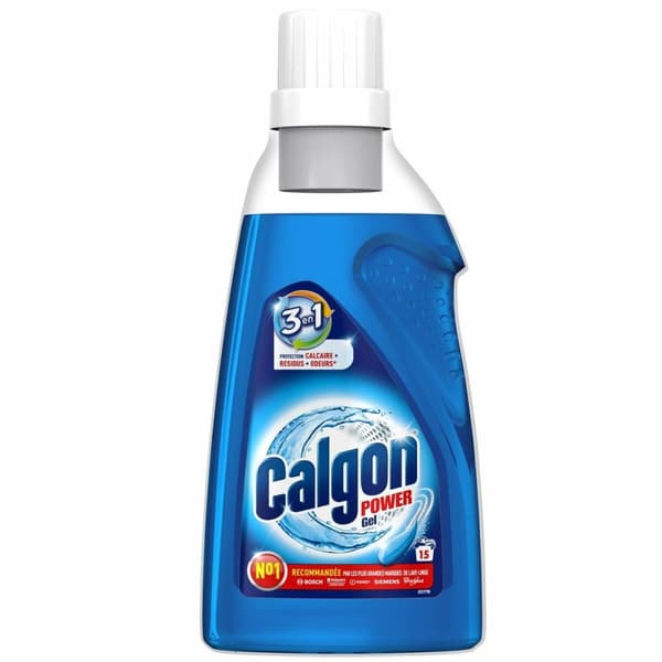För avkalkning Calgon Power 3 i 1 Gel Tvättmaskin 750 ml 15 Tvättar