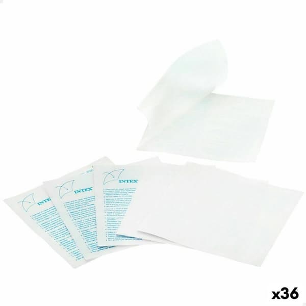 Reparationskit Intex Upplåsbar 7 x 0,5 x 7 cm (36 antal)