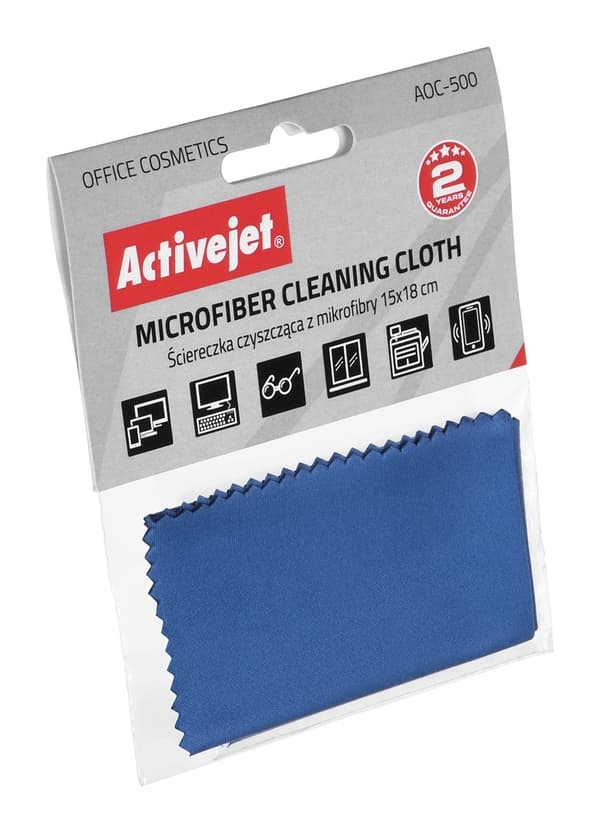 Activejet AOC-500 Mikrofiber rengöringsduk 15x18cm
