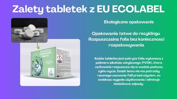 Ekologiset astianpesukonetabletit 100 kpl / STS